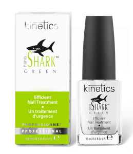 KINETICS Эффективное терапевтическое средство для поврежденных и слабых ногтей Nano Green Shark 15мл - 1