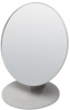 Фото - Зеркало Dewal Beauty настольное, в серой оправе, на пластиковой подставке, 20*23.5 см