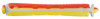 Фото - Коклюшки DEWAL, жёлто-красные, короткие d 8,5 мм,12 шт/уп