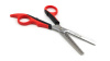 Фото - Филировочные ножницыPBS-STU3765528 (5.5") 28 Черная+красная пласт ручка ABS, нержавеющая сталь 20J2