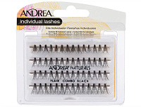 Фото - Andrea Perma Lash Naturals Natural Combo Пучки ресниц безузелковые комбинированные черные