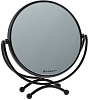 Фото - Зеркало настольное Dewal в черной оправе пластик/ метал. подставке 18,5*19 см