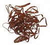 Фото - Резинки для волос коричневые силикон midi 50шт/уп