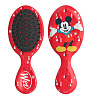 Фото - WET BRUSH Mini Detangler Mickey & Minnie Mickey & Trees Red Щетка для спутанных волос Микки (мини)