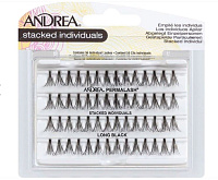 Фото - Andrea Perma Lash Naturals Natural Long Пучки ресниц безузелковые длинные черные